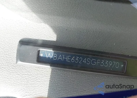 1995 BMW 540 I Automatic z USA, uszkodzony, nr VIN WBAHE6324SGF33970